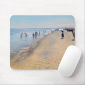 Peder Severin Kroyer - Summer Day at Skagenビーチ マウスパッド (マウス)