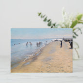 Peder Severin Kroyer - Summer Day at Skagenビーチ 招待状 (スタンド正面)