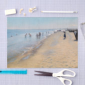 Peder Severin Kroyer - Summer Day at Skagenビーチ 薄葉紙 (クラフト)