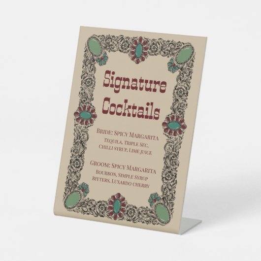 Pedestal Sign 台座サイン (正面)