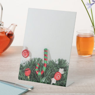 Pedestal sign 台座サイン