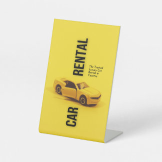 Pedestal Sign 台座サイン