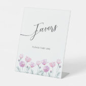 Pedestal Sign for bride shower. 台座サイン (正面)