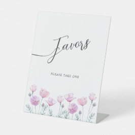 Pedestal Sign for bride shower. 台座サイン