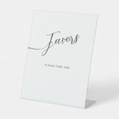 Pedestal Sign for bride shower. 台座サイン (正面)