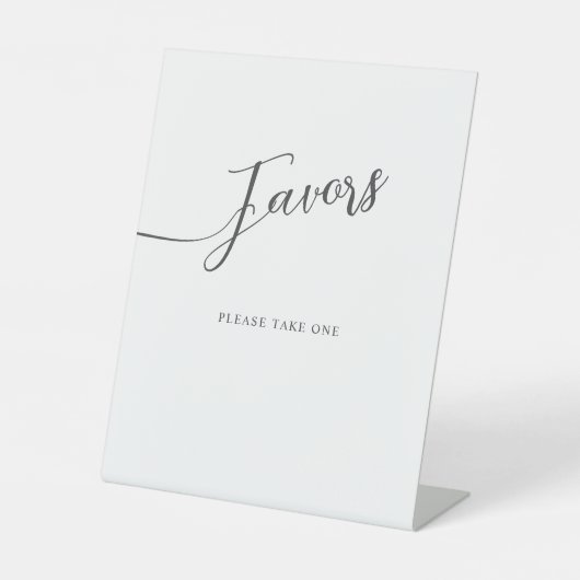 Pedestal Sign for bride shower. 台座サイン (正面)