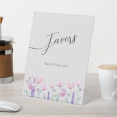 Pedestal Sign for bride shower. 台座サイン (インサイチュ)