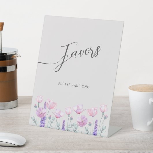 Pedestal Sign for bride shower. 台座サイン (インサイチュ)