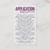 Pediのパックの名刺 名刺 (裏面)