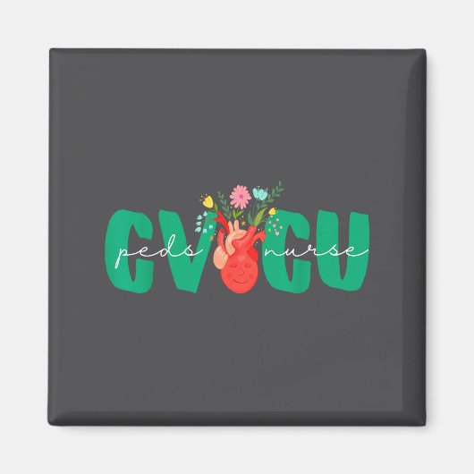 Pediatric Cvicu Nurse Cardiovascular Intensive Car マグネット (正面)