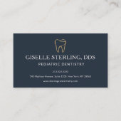 Pediatric Dentistry Tooth Appointment Reminder 予約カード (正面)