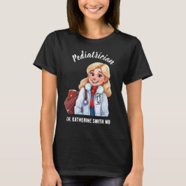 pediatric doctor antistress xmas doctor smile tシャツ