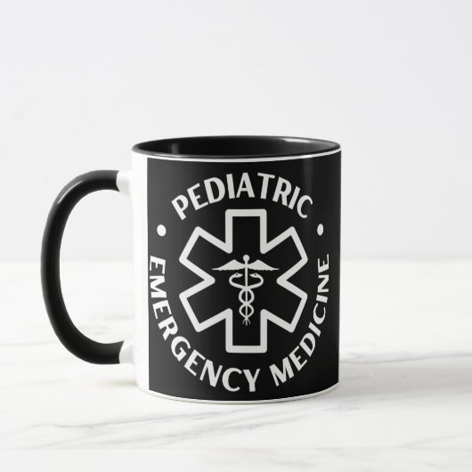Pediatric emergency medicine Doctor Nurse Medical マグカップ (左)