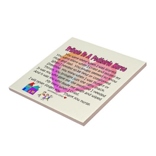 Pediatric Nurse Appreciation   タイル (側面)