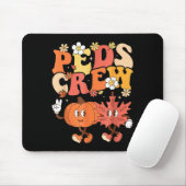 Pediatric Nurse Crew Thanksgiving Cute Pumpkin Ped マウスパッド (マウス)