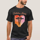 Pediatric Nurse  Nurses Nursing Graduation Caduceu Tシャツ (正面)