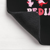 Pediatric Nurse Peds Nursing Cute Dinosaurs Valent マウスパッド (コーナー)