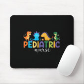 Pediatric Nurse Peds Nursing Dinosaur Appreciation マウスパッド (マウス)