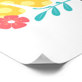 pediatric nurse, retro, vintage ポスター (角)