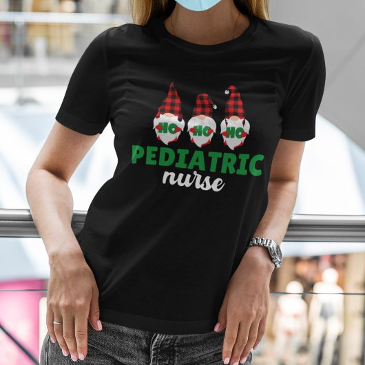 Pediatric Nurse Santa Celebration Christmas Tee Tシャツ