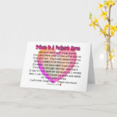 Pediatric Nurse Tribute  カード (黄色い花)