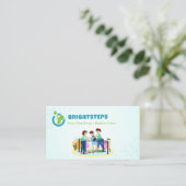 Pediatric Rehab Business | Blue Medical 名刺 (スタンド正面)