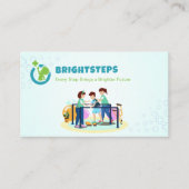 Pediatric Rehab Business | Blue Medical 名刺 (正面)