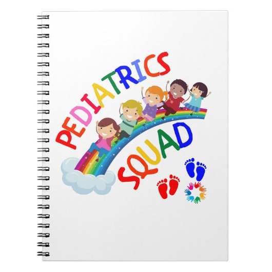 Pediatric Squad - Pediatric Pediatrician Gifts ノートブック (正面)