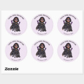 Pediatric Therapy Superhero Reward Sticker ラウンドシール (シート)