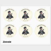 Pediatric Therapy Superhero Reward Sticker ラウンドシール (シート)
