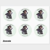 Pediatric Therapy Superhero Reward Sticker ラウンドシール (シート)