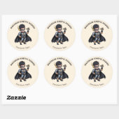 Pediatric Therapy Superhero Reward Sticker ラウンドシール (シート)
