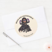 Pediatric Therapy Superhero Reward Sticker ラウンドシール (封筒)