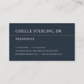 Pediatrics Doctor Office Appointment Reminder 予約カード (正面)