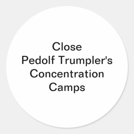 Pedolf Trumpler Concentration Hankamer Artjunkhaus ラウンドシール (正面)