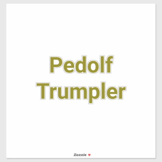 Pedolf Trumpler Hankamer Artjunkhaus Fun Comic Art シール (シート)