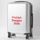 Pedolph Trumpler 2028 Hankamer Artjunkhaus Comic  シール (スーツケース)