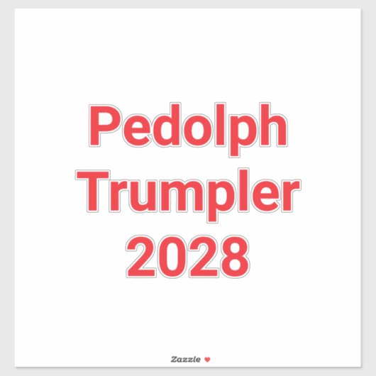 Pedolph Trumpler 2028 Hankamer Artjunkhaus Comic  シール (シート)