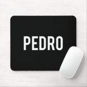 Pedro - Cool New Funny Name Fan Gift Tee マウスパッド (マウス)