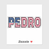 Pedro Name Vorname USA Sticker Stickerset シール (シート)