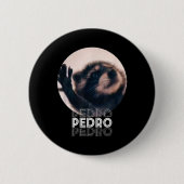 Pedro Racoon Dance Popular Internet Meme Mapache D 缶バッジ (正面)