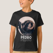 Pedro Racoon Dance Popular Internet Meme Mapache D Tシャツ (正面)