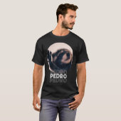 Pedro Racoon Dance Popular Internet Meme Mapache D Tシャツ (正面フル)