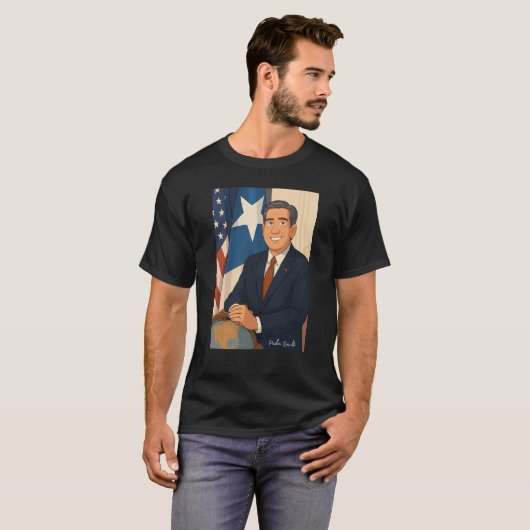 Pedro Rosselló Tシャツ (正面フル)