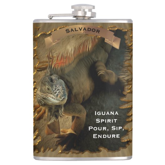 Pedro Spirit, Pour, Sip, Endure 0768 フラスク (正面)