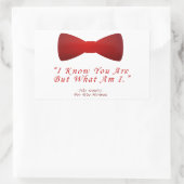 pee wee herman 長方形シール (バッグ)