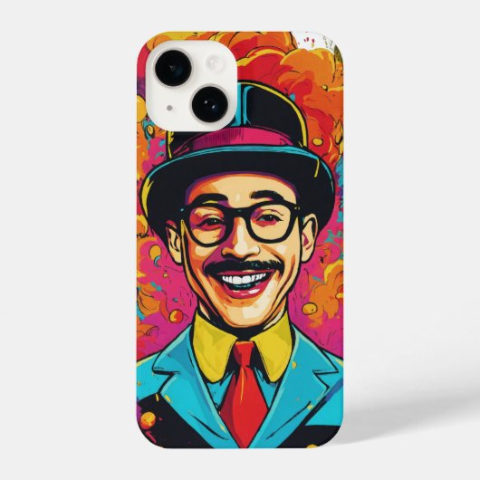 Pee Wee Herman iPhone 14スリムフィットケース» iPhoneケース (裏面)