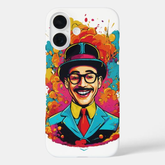 Pee Wee Herman iPhone 16かろうじてケース» Case-Mate iPhoneケース (裏面)