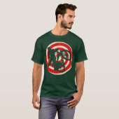 Pee Wee Herman On His Bike レトロ Tシャツ (正面フル)