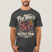 Pee Wee's Bicycle Tours Tシャツ (正面)